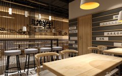 高档餐厅设计装修应更富层次感